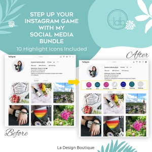 Instagram Template, Instagram Story Highlight Icons, Instagram Story Template, Social Media Templates, Social Media Planner, Facebook, Posts image 2