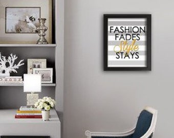 Fashion Wall Art, Fashion Prints, Fashion Art, Fashionista Wall Decor, Bedroom Wall Art, Fashion Poster, Women Gift, Women Fashion Prints