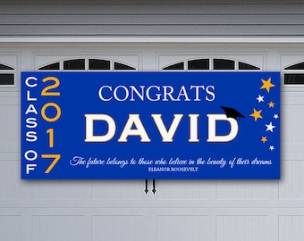 Graduation Banner, Graduation Party Decorations, Graduation Decorations, Personalized Banner, Vinyl Banner, Senior, Congrats, Congratulation