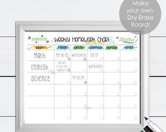 homework planner Homework, Homework Chart, Homework Planner, Homework Sign, Homework Station, Homework Organizer, Homework Tracker, Homeschool Planner