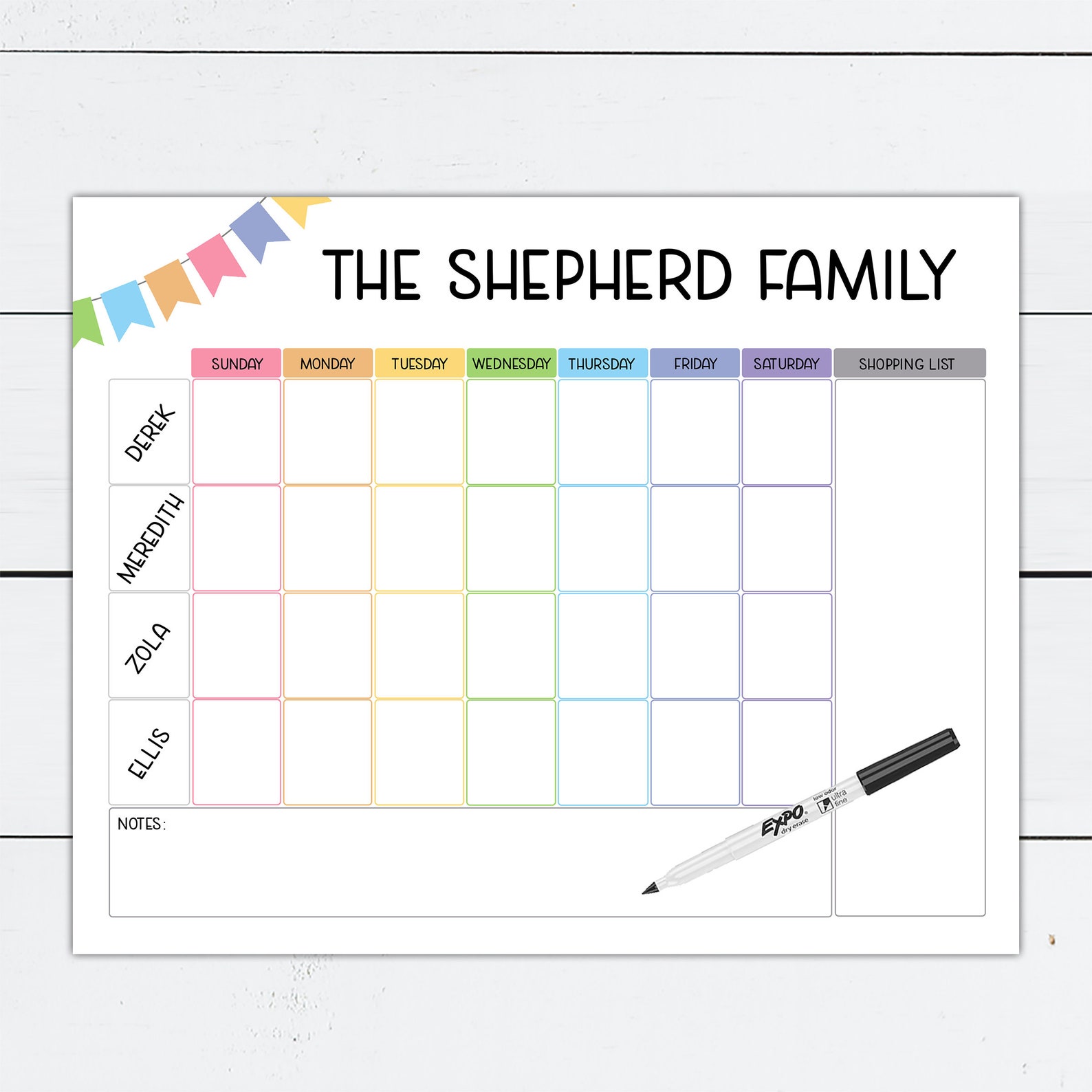 family-planner-family-planner-board-family-planner-etsy