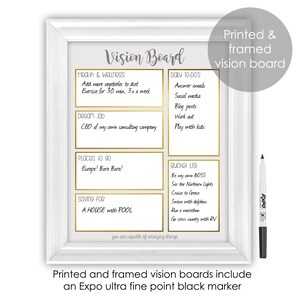 Vision Board Printables, Vision Board, Vision Board Planner, Office ...