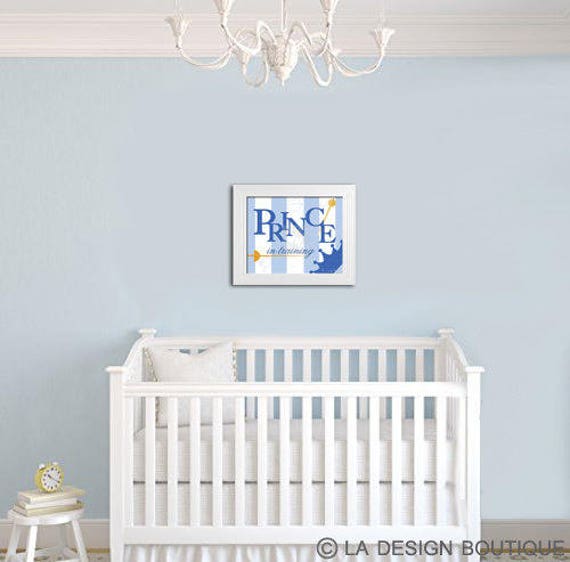 Crown Prince Amir Large Wall Sticker/Vinyl Bed Room/Nursery Art Boy/Baby 