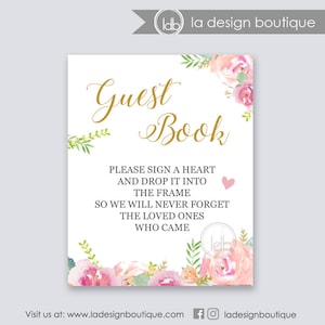 Guest Book Sign, Guest Book Wedding, Guest Book Drop Box, Heart Guest Book Sign, Heart Guestbook Sign, Guest Book Alternative, Wedding Signs