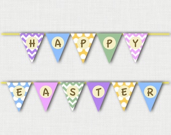 Easter Decorations, Easter Decor, Easter Banner, Spring Decorations, Happy Easter, Easter Sign, Happy Easter Banner, Decorations, Printable