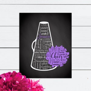 Personalized Cheer Gift, Personalized Cheer Coach Gift, Personalized Cheerleading Gifts, Cheer Team Gifts, Cheerleading Team, Cheerleader