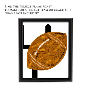 Personalized Football Gifts, Personalized Football, Football Team Gifts, Football Coach Gift, Football Gift Ideas, Football Gifts for Coach image 2