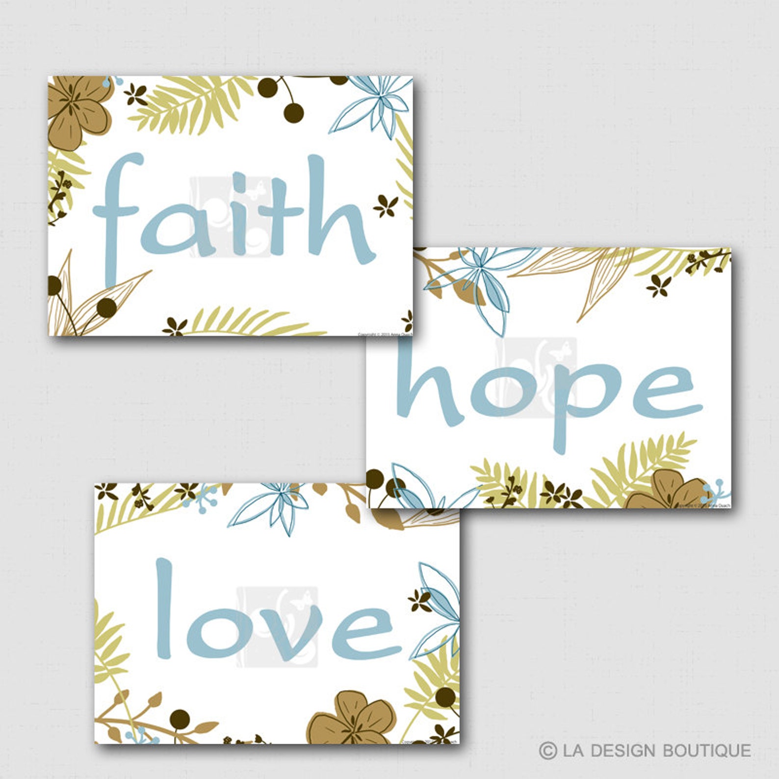 Faith Hope Love Faith Hope Love Wall Art Faith Hope Love Etsy
