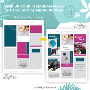 Instagram Template, Instagram Story Highlight Icons, Instagram Story Template, Social Media Templates, Social Media Planner, Facebook, Posts image 4