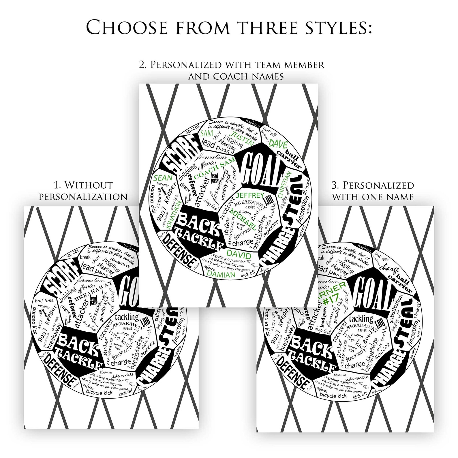 Soccer Gifts Soccer Gifts Boys Personalized Soccer Gifts Etsy