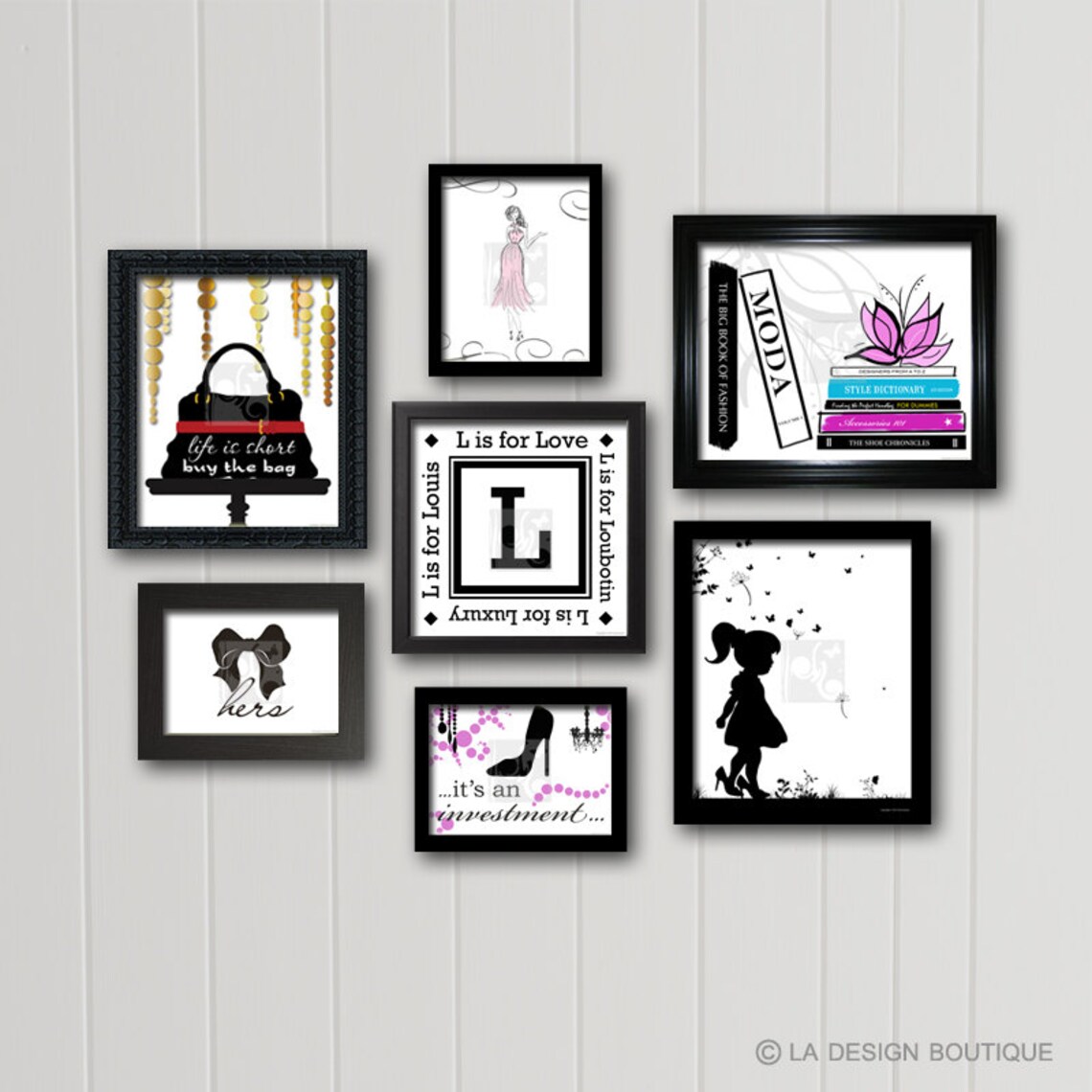 Fashion Wall Art Fashion Art Fashion Wall Decor Fashion Etsy