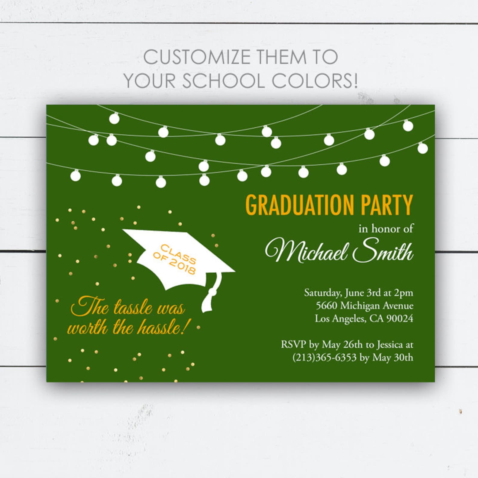 Graduation Invites Grad Invites Graduation Invitation Etsy