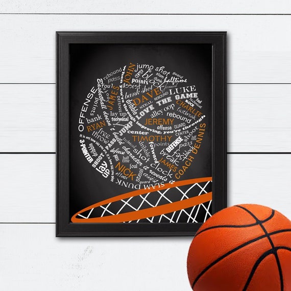 Personalized Basketball Personalized Basketball Gifts 