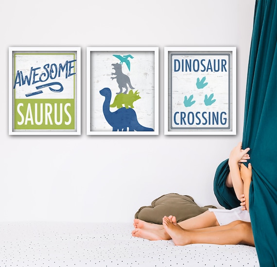 dinosaur wall art for nursery