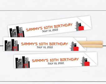 Japanese Chopsticks, Personalized Chopstick Sleeves, Japanese Party Favor, Japanese Party, Wedding Party Favor, Chopstick Sleeves, Tokyo