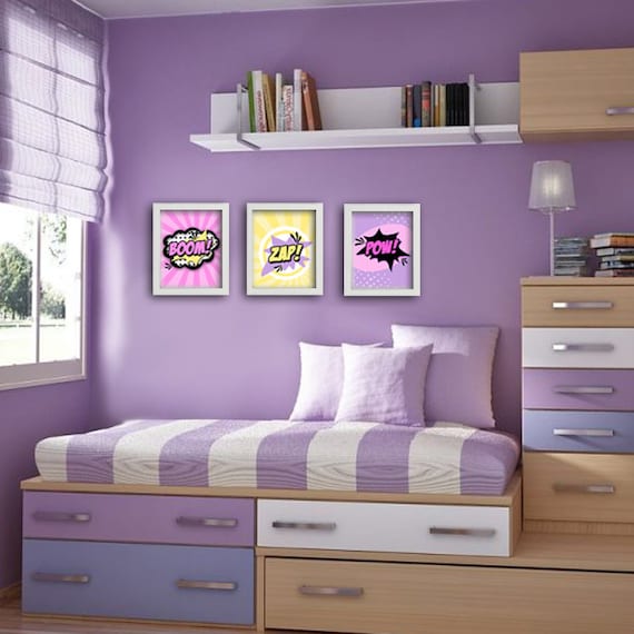 Featured image of post Girls Superhero Bedroom - Superhero themed bedrooms are nothing new.