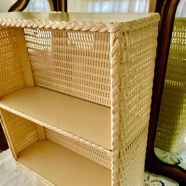 Wicker Shelf Etsy