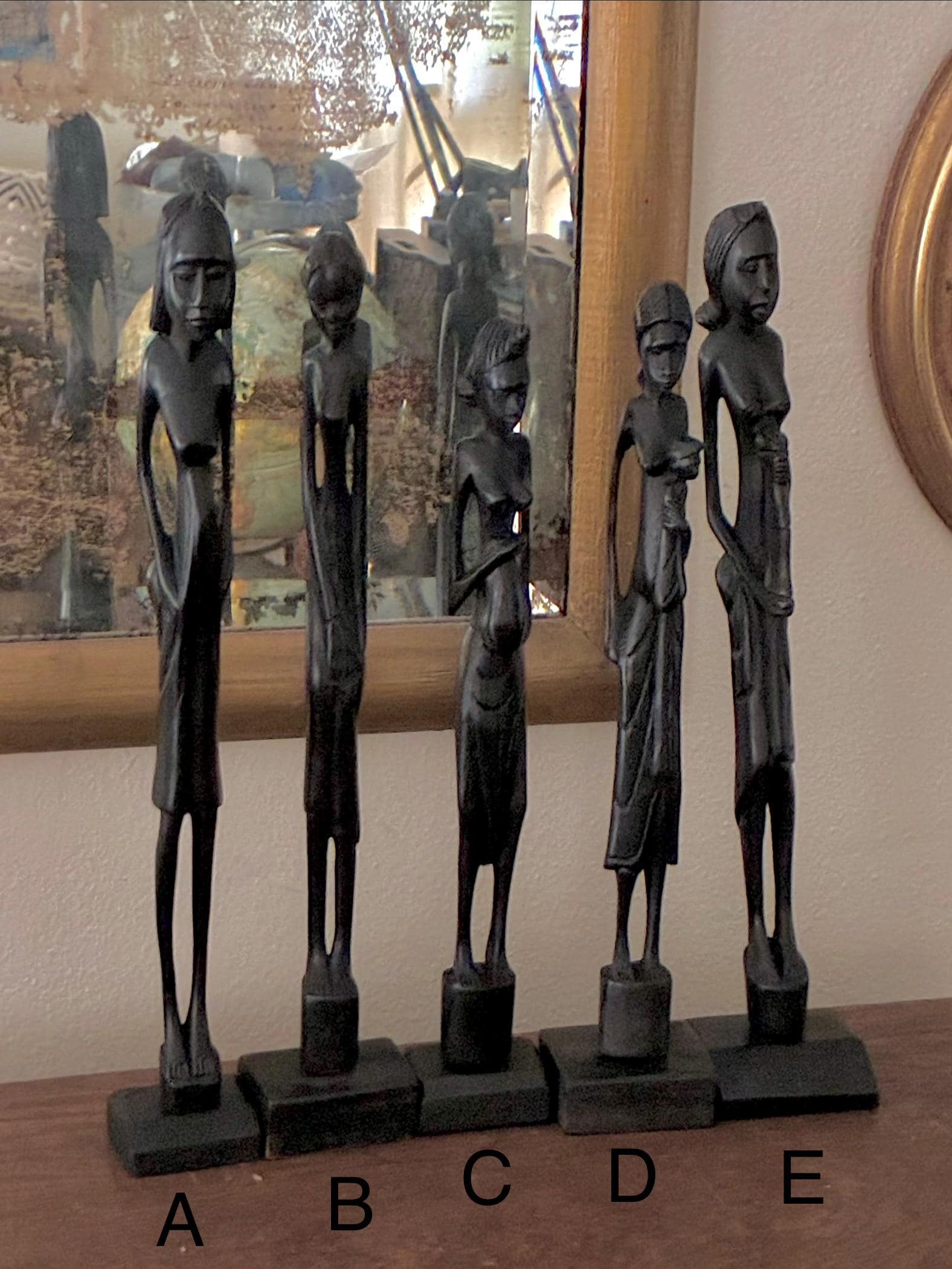 Makonde Ebony Carvings Sculptures - Etsy