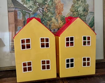 2003 Peppa Pig Deluxe House – Playhouse of Upcycle Craft Project – Vintage speelgoedpoppenhuis