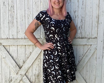 oasis glitter star cluster dress