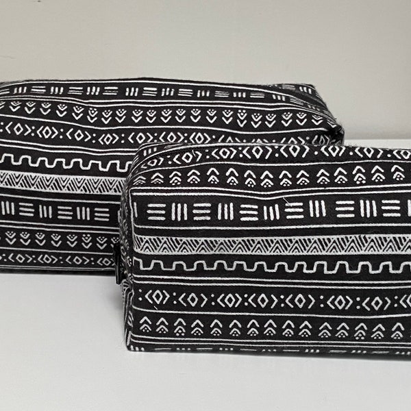 Southwest bag, Aztec pattern bag, western gifts for women, birthday gift for friend, boho cosmetic bag, valentines gifts for girlfriend