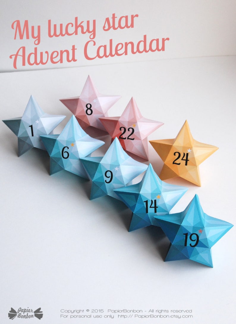 Advent calendar printable Christmas calendar christmas image 4