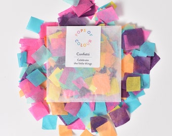 Rainbow Bright Confetti, Multicolour Confetti, Rainbow Party Decorations, Unicorn Party, Party Confetti Bag