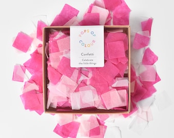 Pink Mix Confetti, Pink Confetti, Baby Shower Decorations, Hen Party Favours, Party Confetti Box