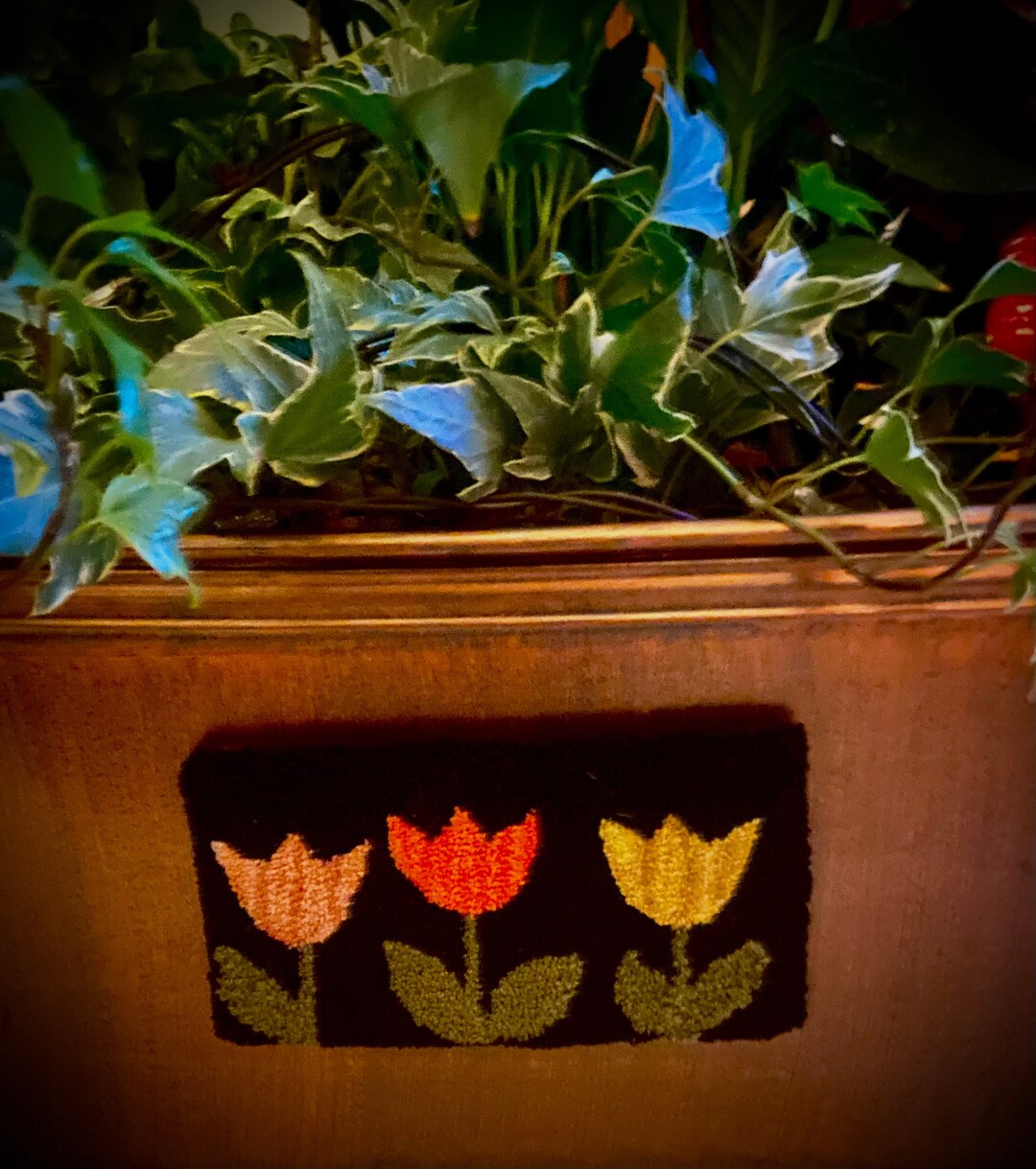 May Tulips Punch Needle Pattern - Etsy
