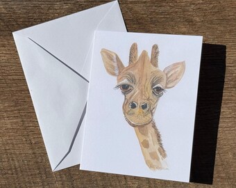 Giraffe Note Cards