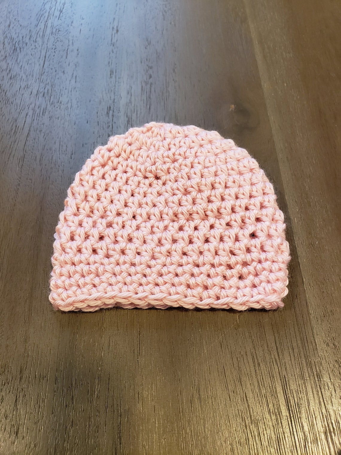 Set of 3 Newborn Crocheted hats/beanies for girls Etsy