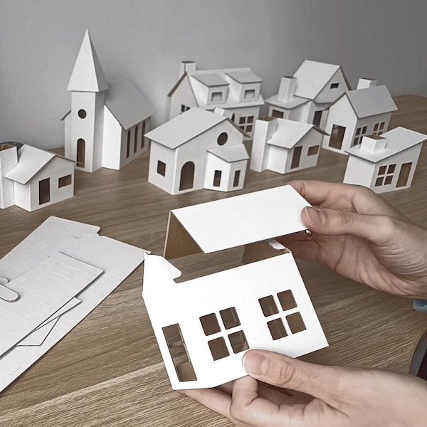 Putz Style White House Etsy