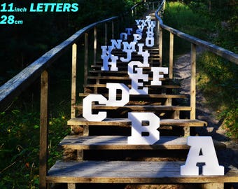 DIY Cardboard Letters, 28cm - UNASSEMBLED A-Z, 0-9 LETTERS. Marquee letters