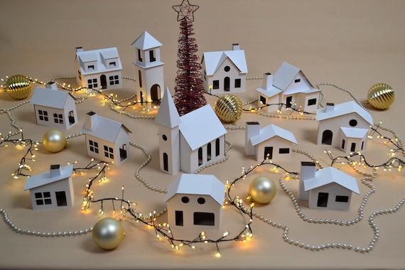Diy village de noel shop