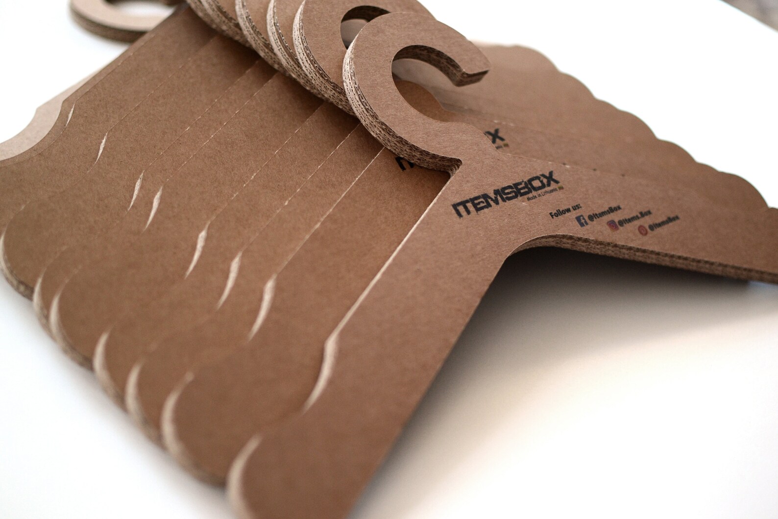 10 cardboard clothes hangers eco friendly biodegradable cloth Etsy