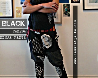 Takeda BLACK Ninja Pants