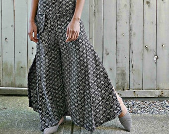 Flower of Life Wide Leg Pants