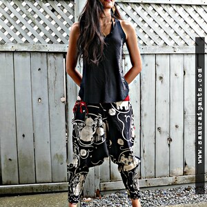 Neko Cat BLACK Ninja Pants