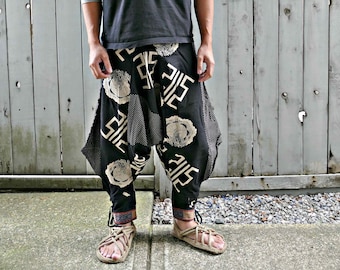 Pantalones harén de guerrero tribal Takeda