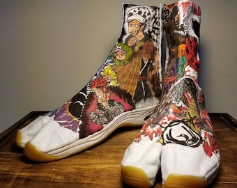 Super Fan Art Tabi Schuhe - Japan Größe 27 (US Männer 9-10 Super Fan Art Tabi Schuhe - Japan Größe 27 (US Männer 9-10