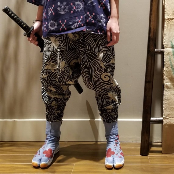 New Wave Koi Long Ninja Pants - Etsy