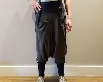 Green Modern Style Ninja Pants - #15 Gold