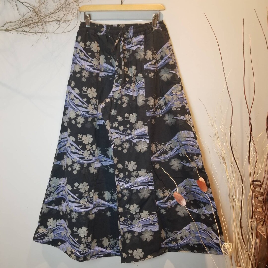Cherry Lacquer High-Rise Palazzo Trousers