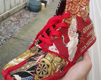 Golden Fabric of Japan Tabi (unfinished project)