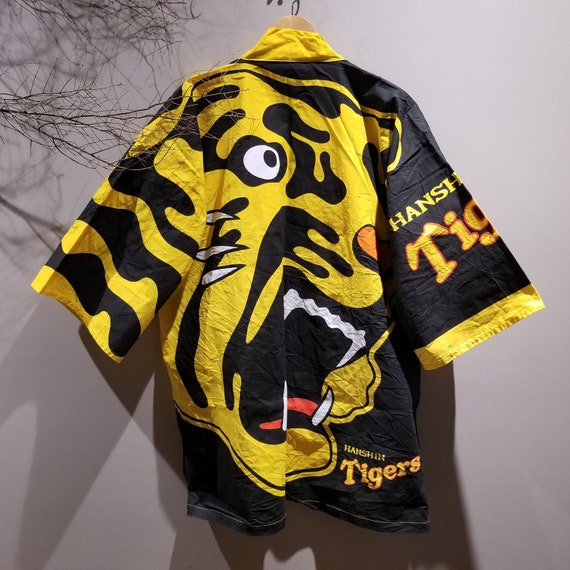 Vintage Hanshin Tigers Japan Baseball Team Hanten Jacket - Etsy