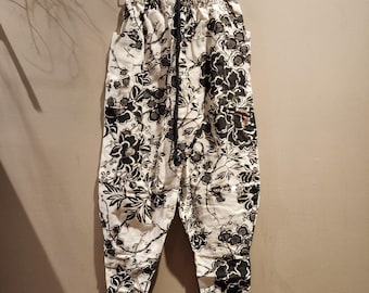 Black Rose Tapered Ninja Pants