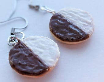 Keks Ohrringe, Keks Ohrringe, Miniatur Essen Schmuck, ungenießbar Schmuck, Cookie Schmuck, Zucker Cookie Ohrringe, Kawaii Schmuck, Geschenke