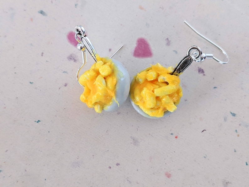 Bowl of Macaroni and Cheese Earrings Miniature Food Jewelry Etsy