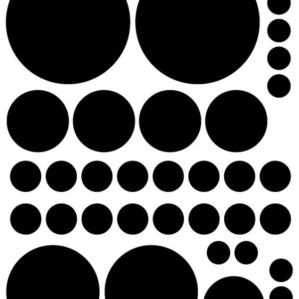 Vinyl Polka Dots - Etsy