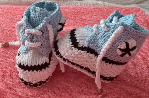 converse baby knitting pattern